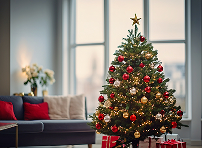 5 ideias práticas de decoração de Natal para apartamento